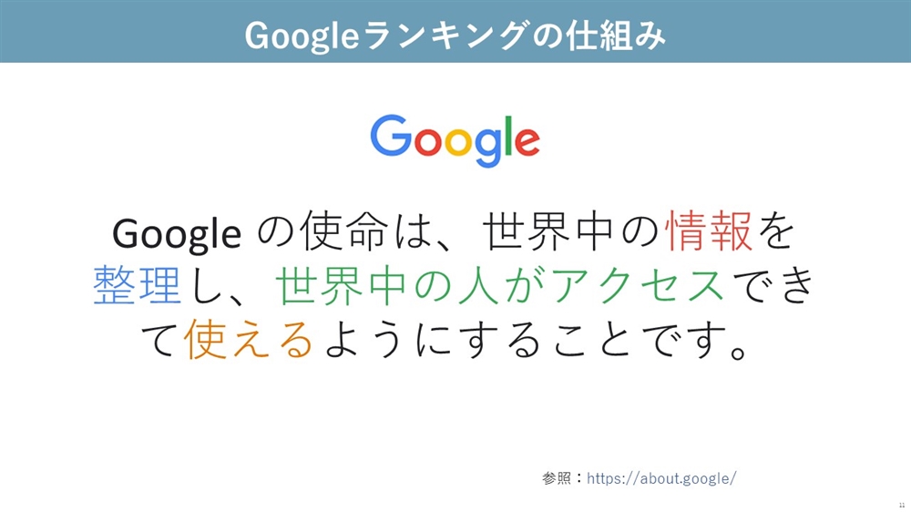 googleランキング仕組み図1