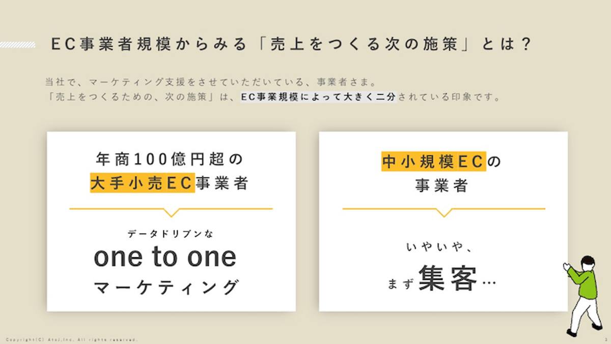 EC年商100億円を超える大手ECから学ぶ、 中小企業ECがやるべき『CDP活用』（3枚目）