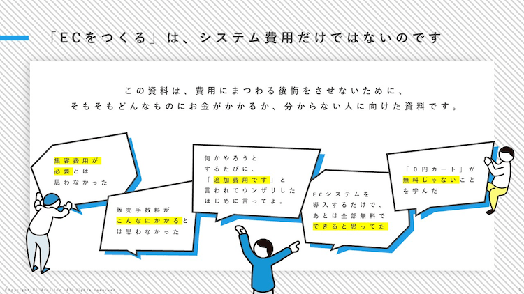 初期とランニングの『ECコスト大全』(3枚目)