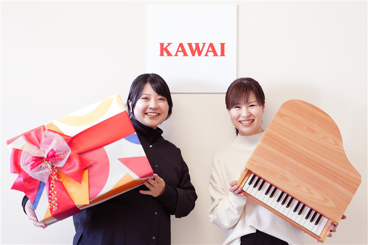 河合楽器製作所様のEC担当者2名の写真