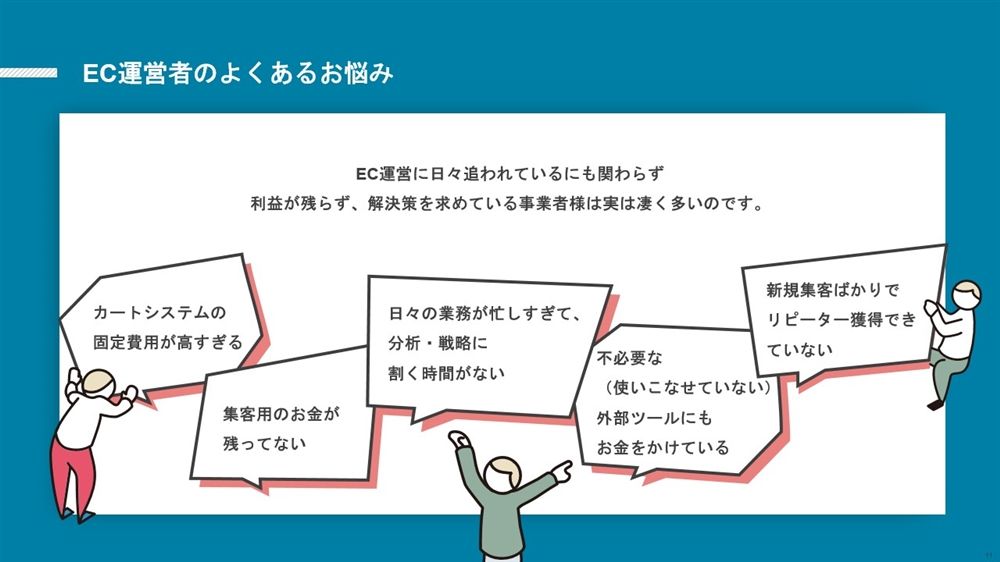 EC運営社お悩み
